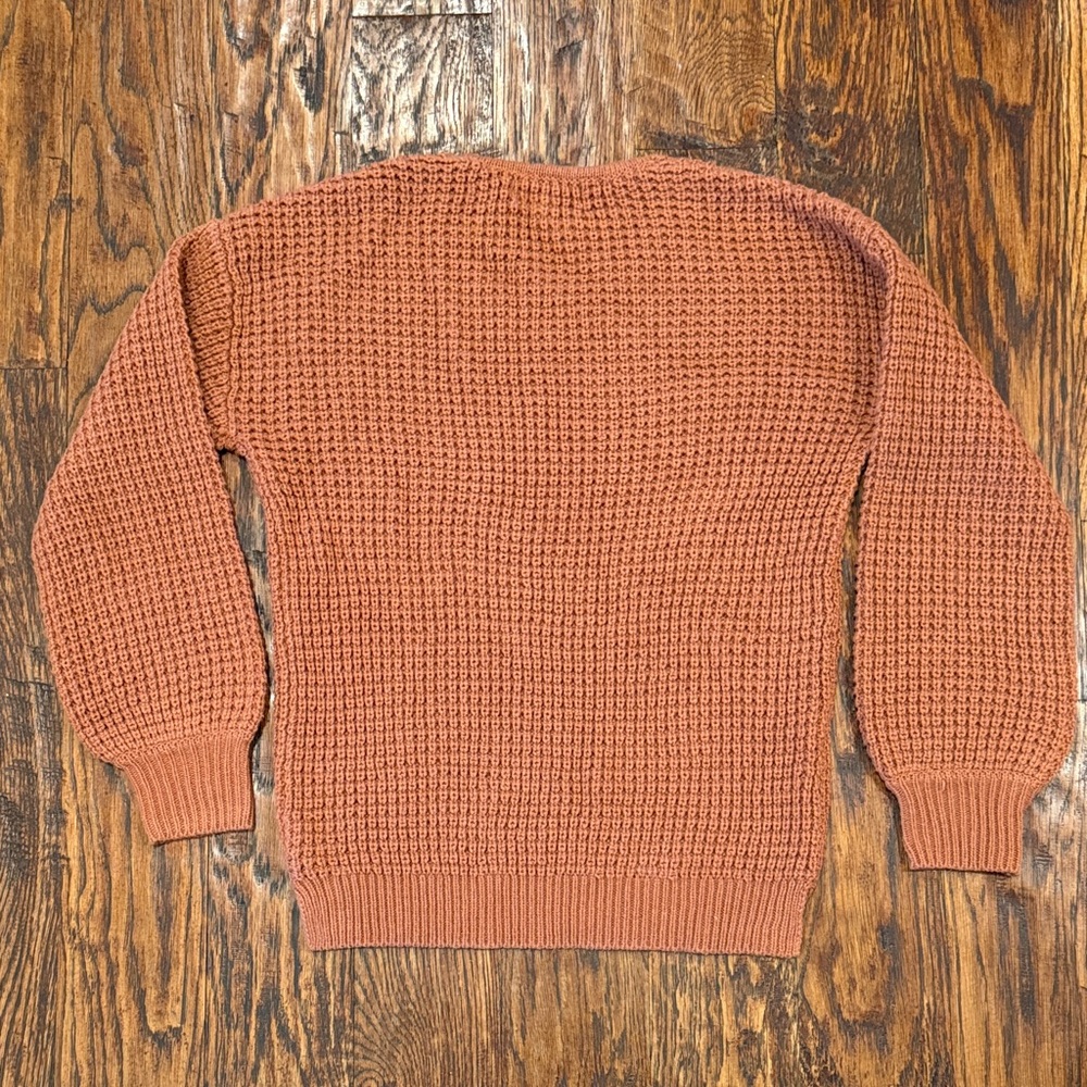 Cozy Kids' Rust Sweater - Picture 4 of 5